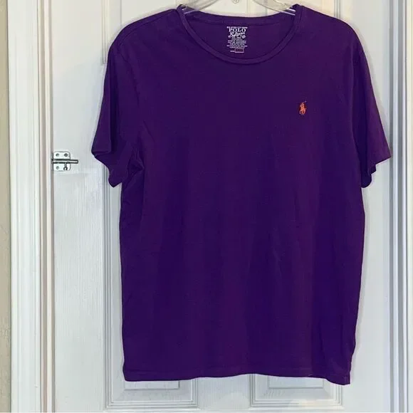 Polo Ralph Lauren Classic Fit Tee Purple Size XL - Picture 7 of 8